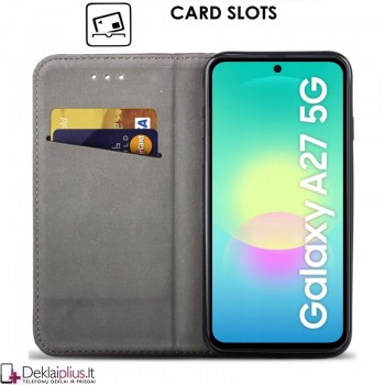 Telone atverčiamas dėklas - mėlynas (Samsung Galaxy A27 5G) Telone atverčiamas dėklas - mėlynas (Samsung Galaxy A27 5G)